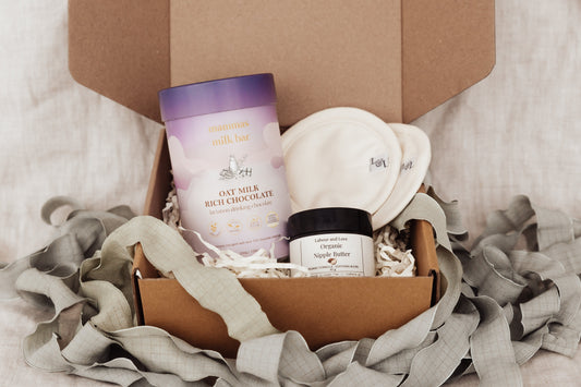 Labour and Love postpartum care package of organic recovery essentials — gift ideas for new Kiwi mums