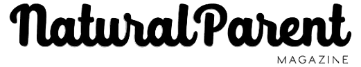 Logo of Natural Parent Magazine with black text on a white background